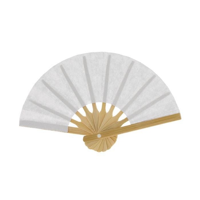 MINI VENTAGLIO H10 BIANCO CARTA E LEGNO